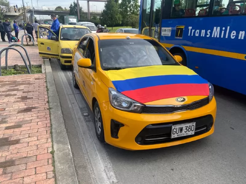 Protesta de Taxistas