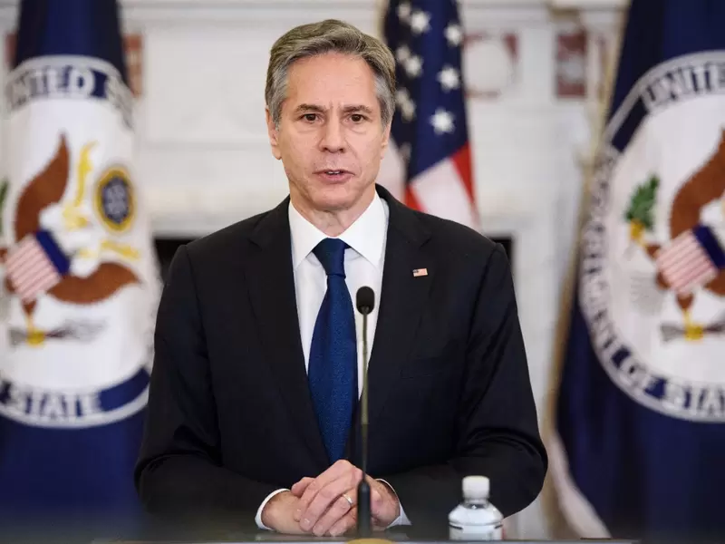 Antony Blinken, secretario de Estado de EE.UU.