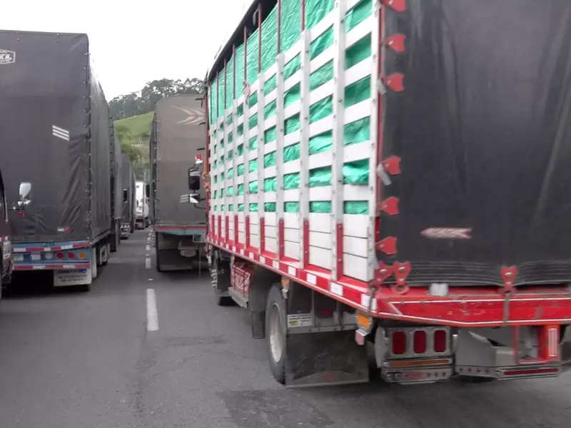 Paro de Transportadores en Pereira.