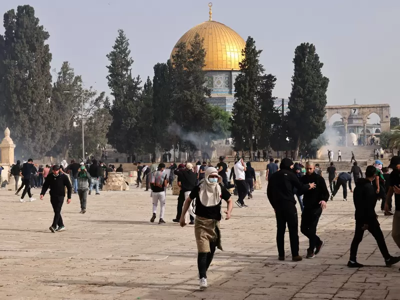 Enfrentamientos en Jerusalén
