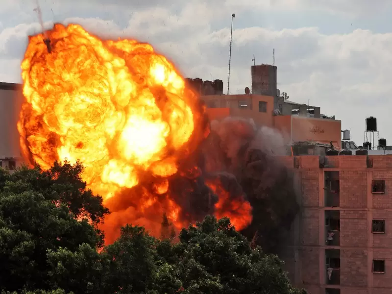 Bombardeos de Israel a la Franja de Gaza
