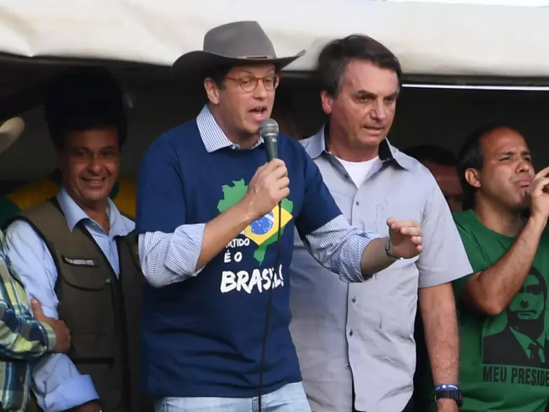 Ricardo Salles, ministro de Ambiente de Brasil
