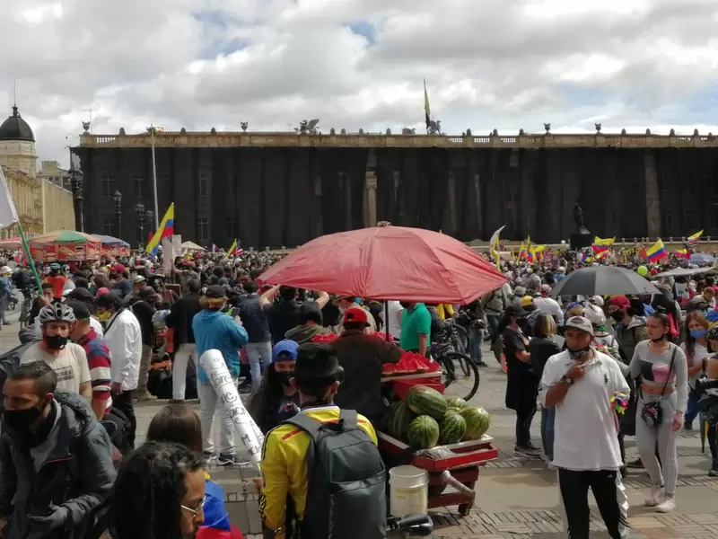 Protestas Bogotá