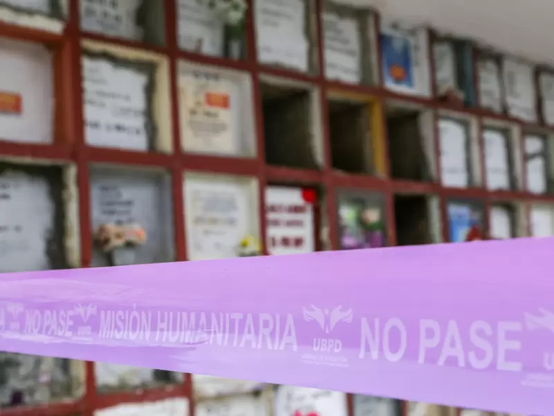Cementerio La Dolorosa en Puerto Berrío donde adoptaban los cuerpos de los desaparecidos