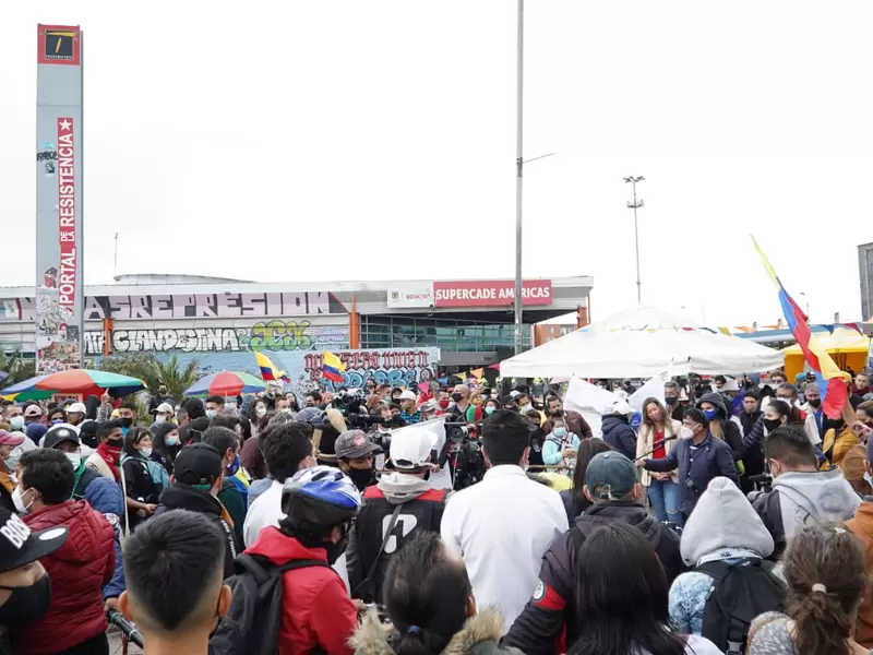 Manifestaciones Bogotá