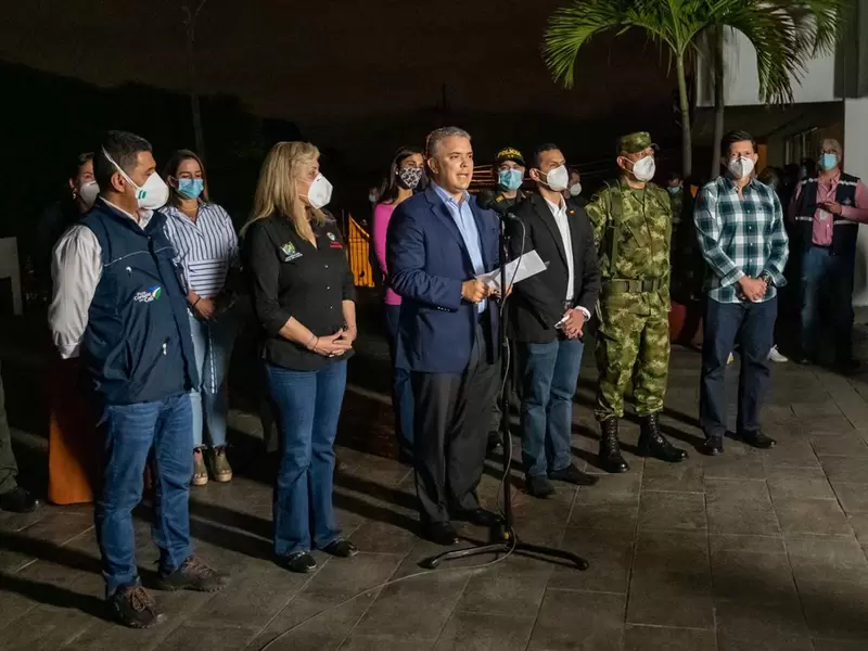 Presidente Iván Duque en Cali