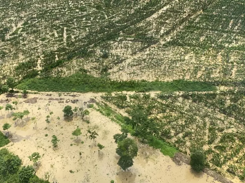 Inundaciones en el Urabá antioqueño.
