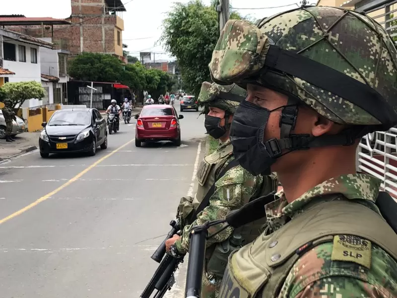 Ejército en cali