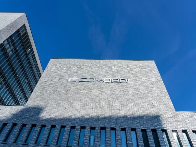 Fachada en La Haya de los edificios de la agencia de policía de la UE, Europol.
