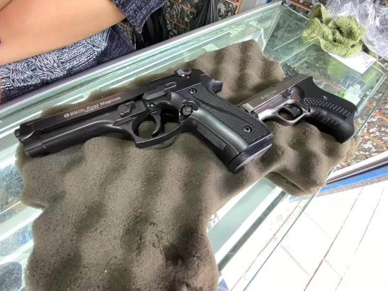 Armas traumáticas vendidas en Colombia