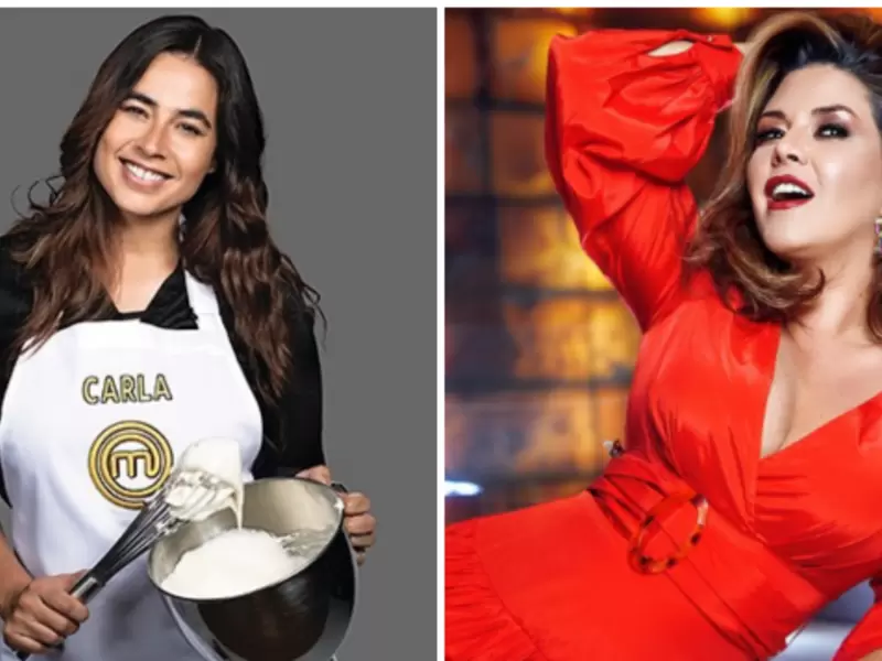 Carla Giraldo y Alicia Machado