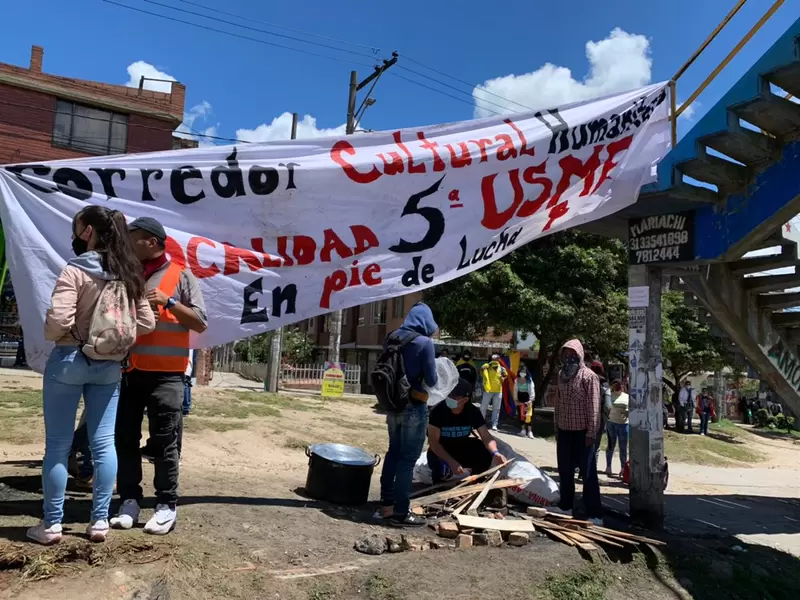 Protesta en Usme