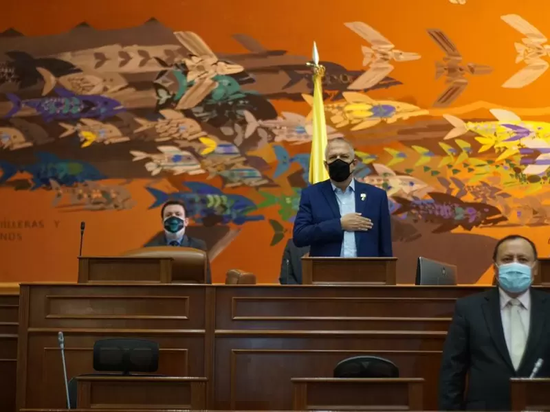 Germán blanco presidente de la Cámara de Representantes