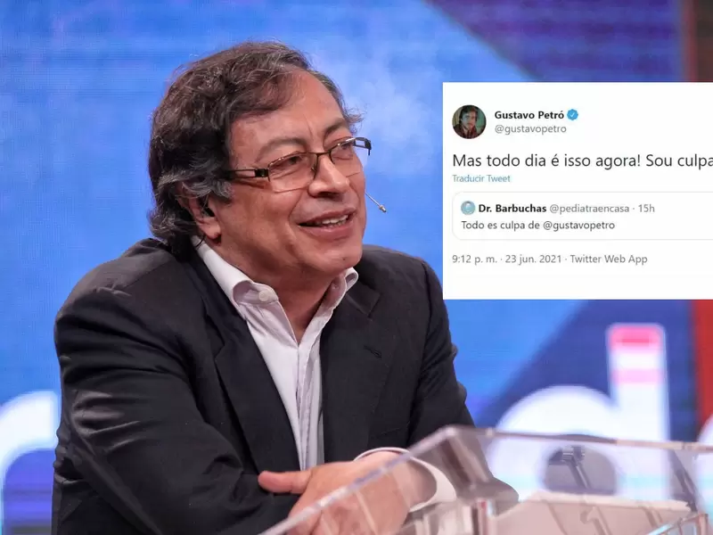 Gustavo Petró, periodista de Brasil, es insultado por colombianos por ser homónimo del político