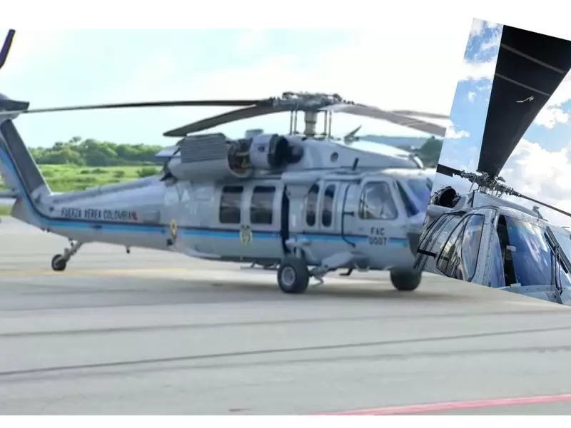 Helicóptero de Iván Duque: Imágenes de cómo quedó tras ataque armado