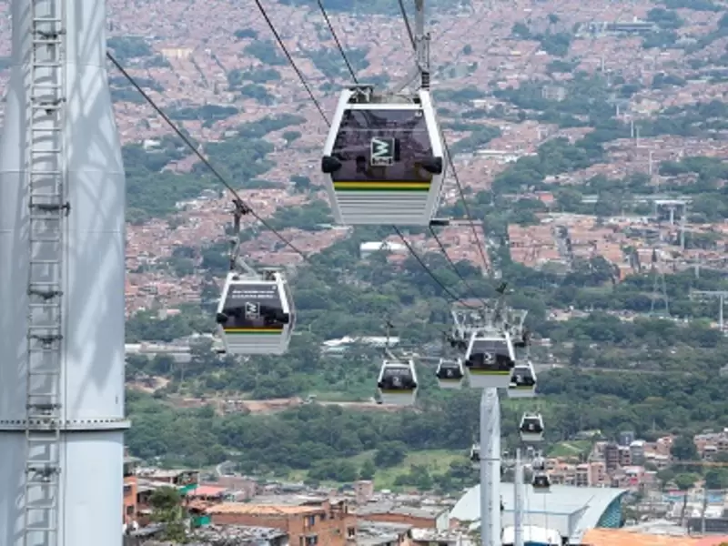 Suspenden el servicio de la línea K del metrocable por mantenimiento