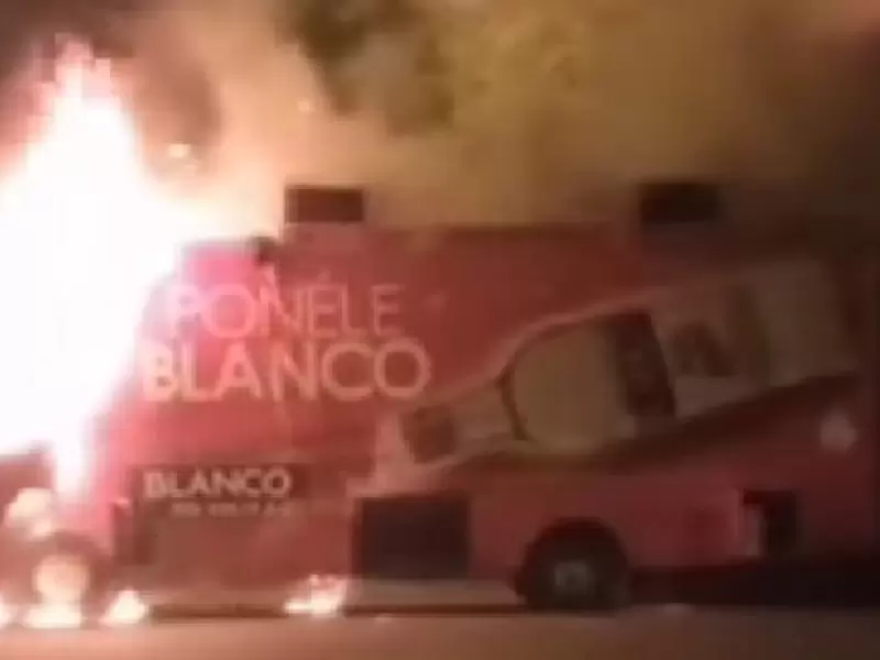 Quema de vehículos