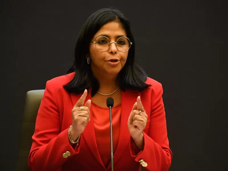 Delcy Rodríguez, vicepresidenta de Venezuela