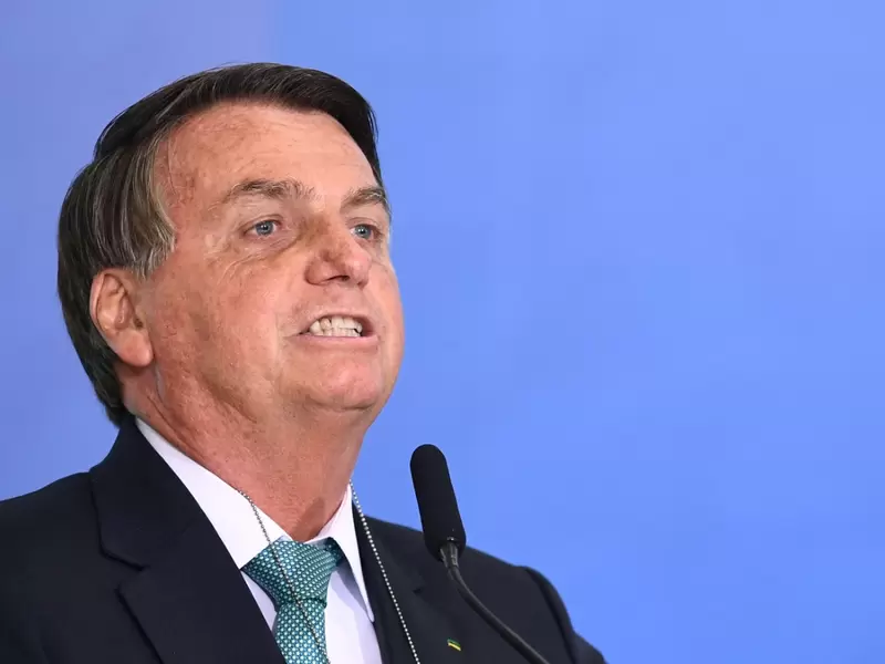 Presidente de Brasil Jair Bolsonaro