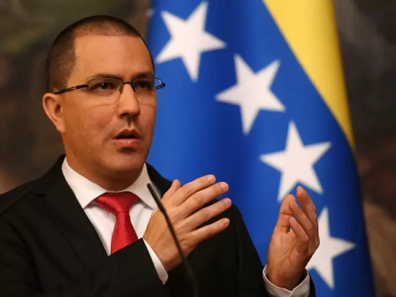 Canciller de Venezuela, Jorge Arreaza.
