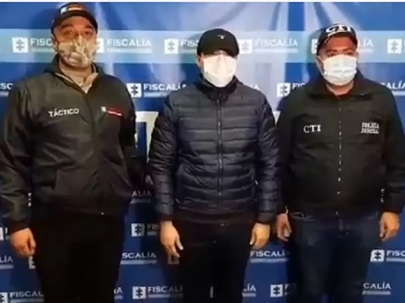 Captura del senador Richard Aguilar en Bogotá