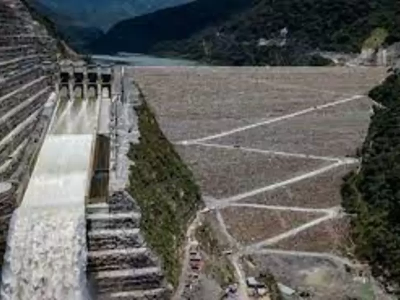 Proyecto Hidroituango en Antioquia.