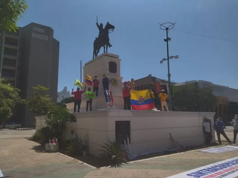 Manifestaciones 20 de julio en Colombia