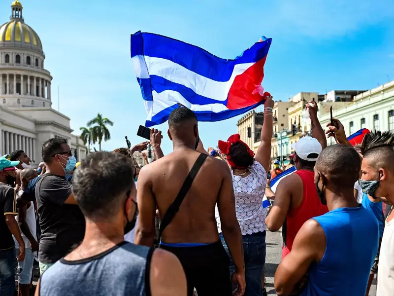 Protestas en Cuba