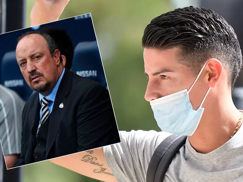 James Rodríguez noticias hoy, Everton, Rafa Benítez, Premier League