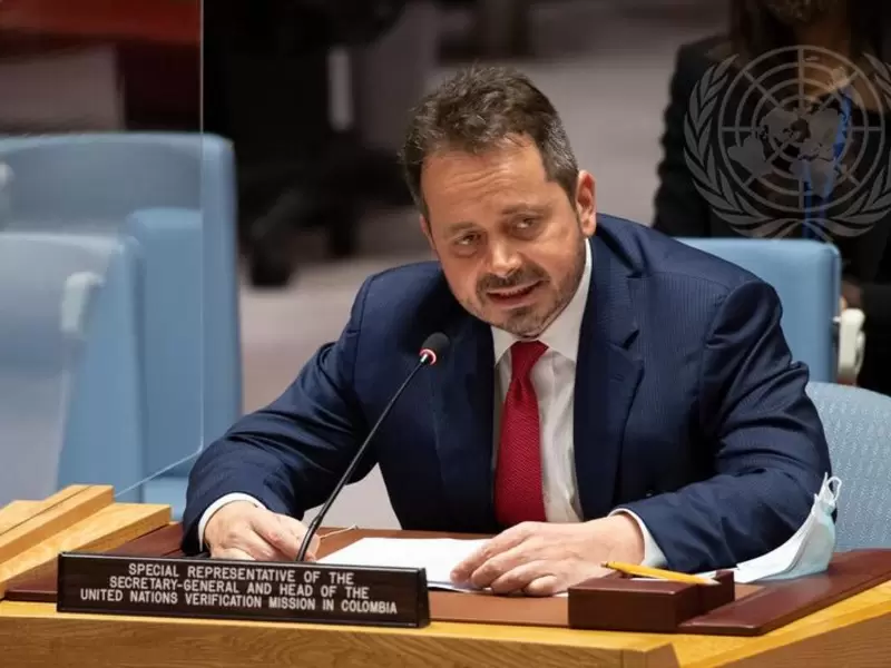 Carlos Ruiz Massieu, jefe de Misión de la ONU en Colombia