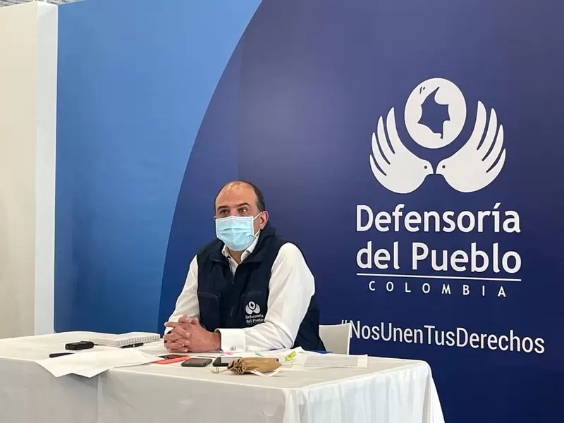 El defensor del Pueblo, Carlos Camargo Assis señaló que el desplazamiento se incrementó en un 256% este año