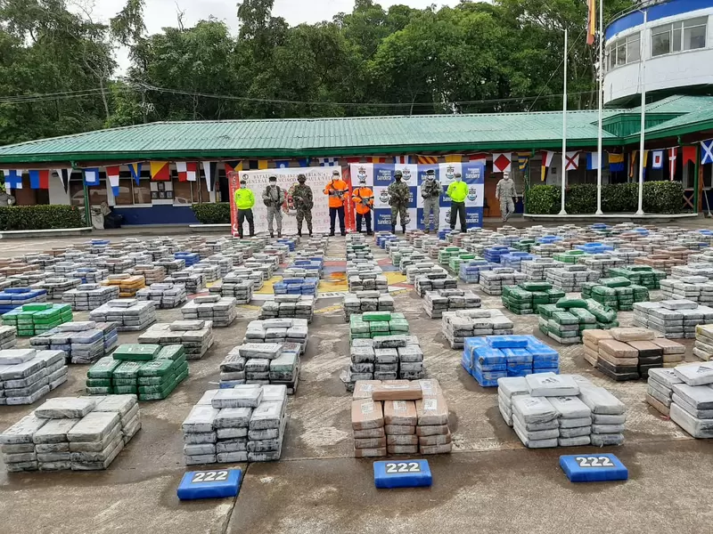 La droga al parecer pertenecería al Clan del Golfo