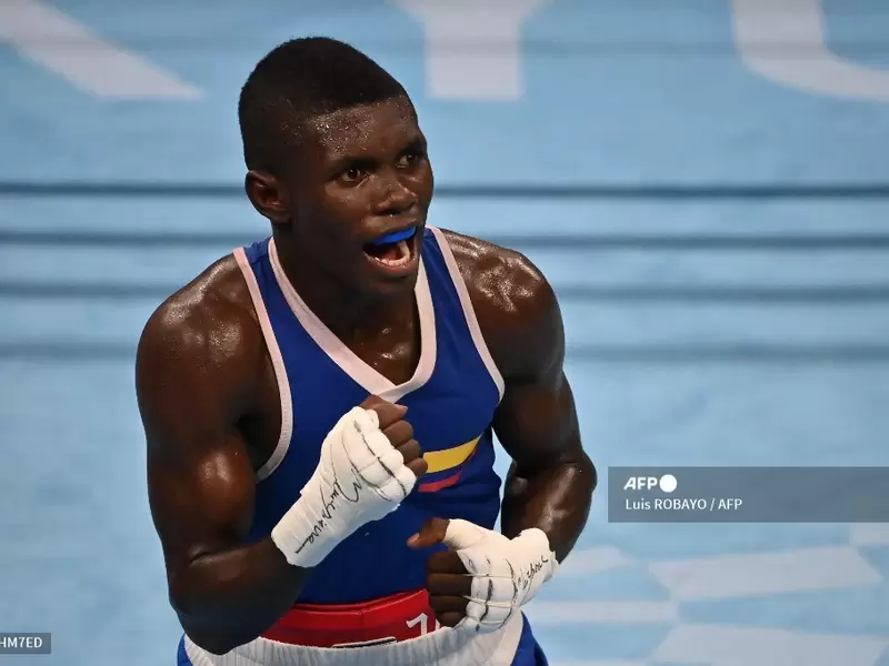 Yuberjén Martínez, boxeador colombiano