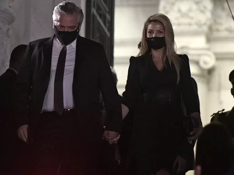 Alberto Fernández y su esposa Fabiola Yáñez, primera dama de Argentina Alberto Fernández y su esposa Fabiola Yáñez, primera dama de Argentina