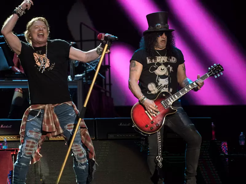 Guns N' Roses show en vivo