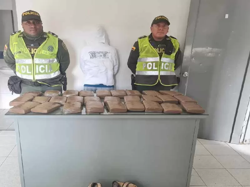 Escondía droga