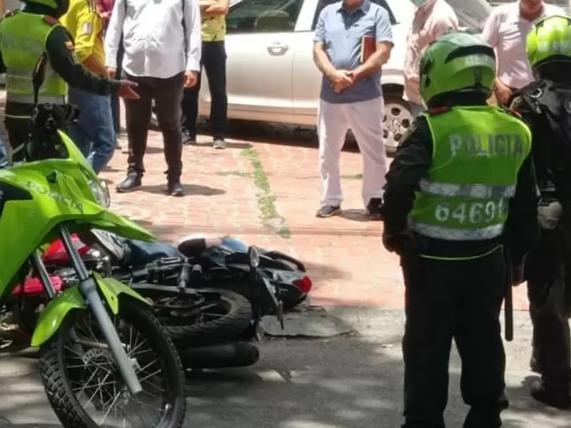 Policía fue sicariado en Neiva