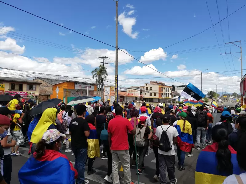 Protestas en Colombia