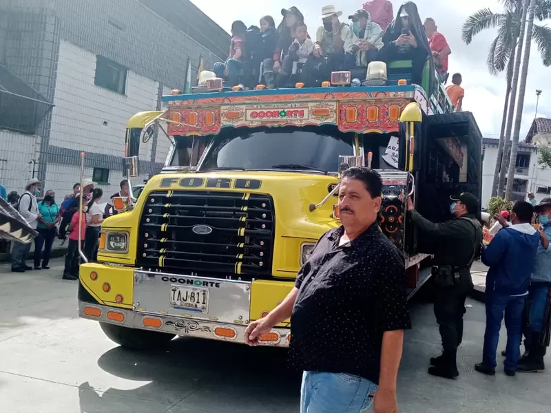 Retorno de campesinos desplazados en Ituango, Antioquia.