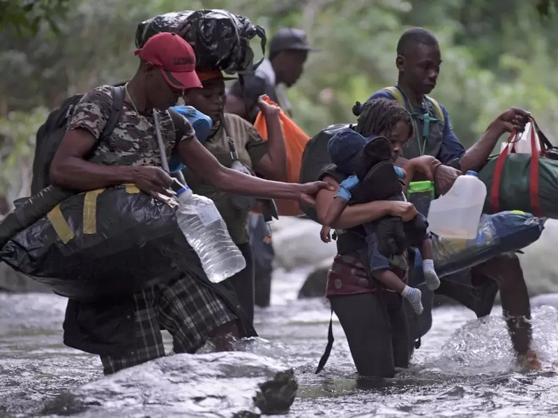 Migrantes haitianos