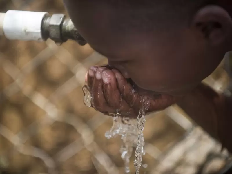 Agua potable en Colombia - referencial.
