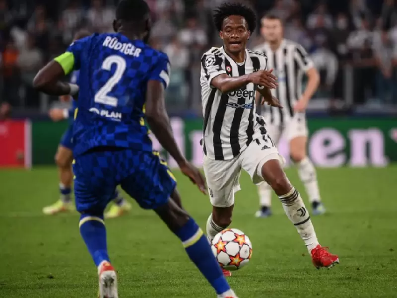 Juventus vs. Chelsea Juan Guillermo Cuadrado