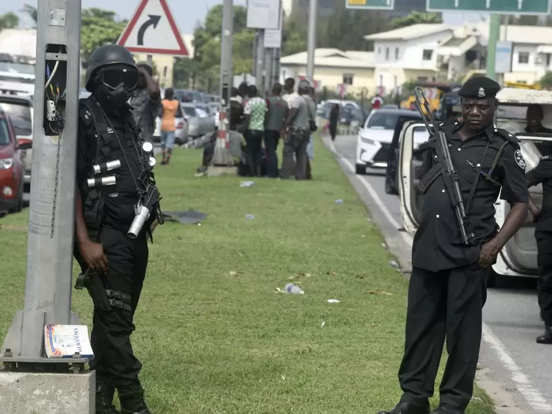 Policías en Nigeria Policías en Nigeria