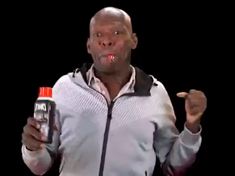 Tino Asprilla bebida energizante