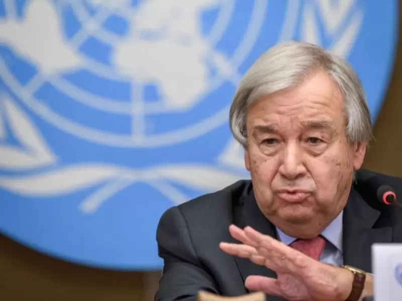 Antonio Guterres, secretario general de la ONU