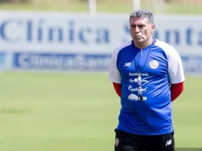 Luis Fernando Suárez, técnico Costa Rica