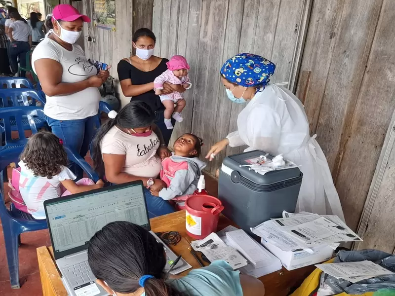 Vacunación niños