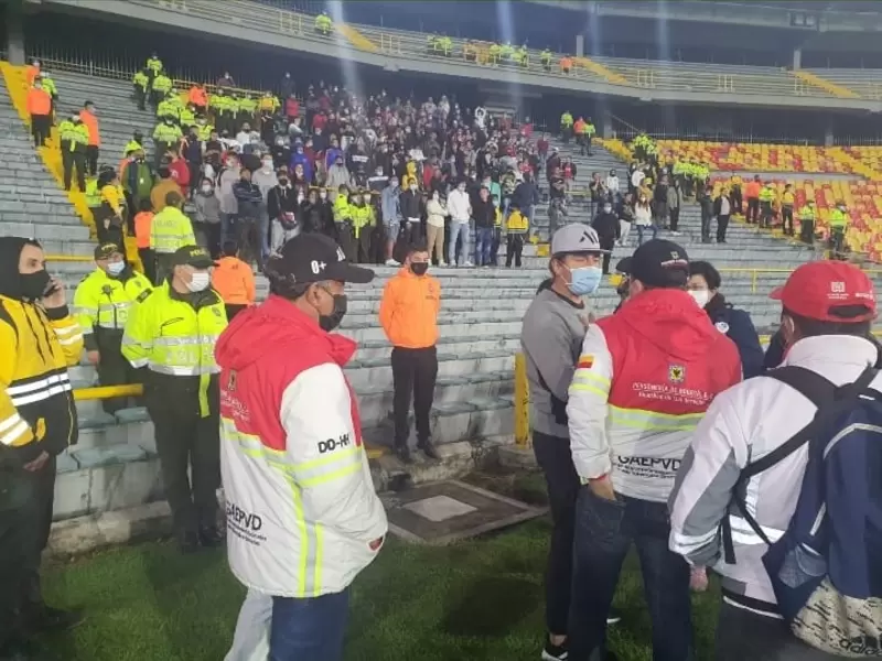 Personería de Bogotá en el estadio El Campín