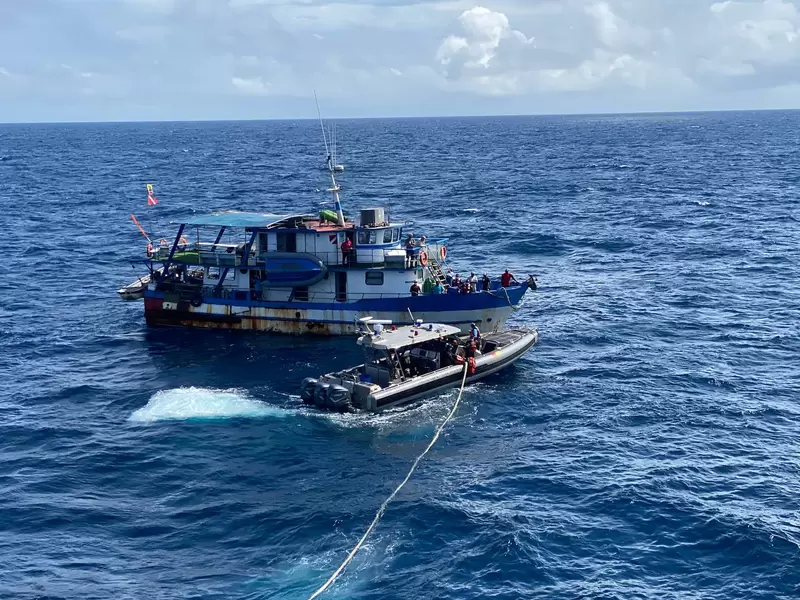 Rescate de investigadores en la Isla Malpelo