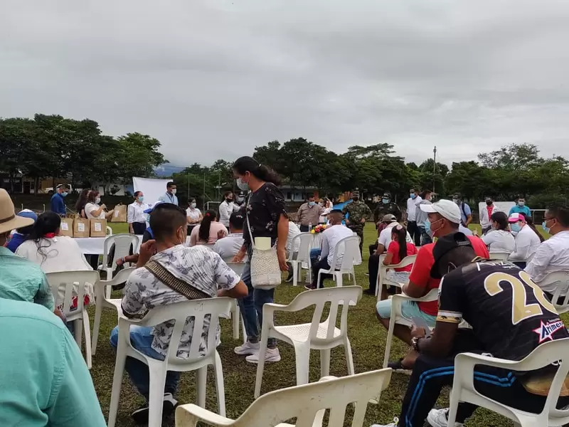 Semana por la paz -Mesetas, Meta.